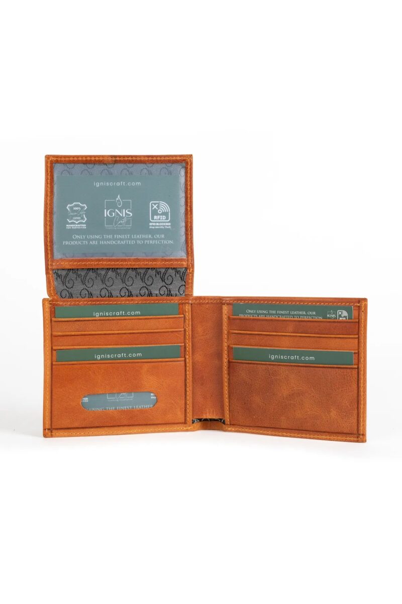 Men's Leather Wallet | Solstice 4 Amber - Image 2