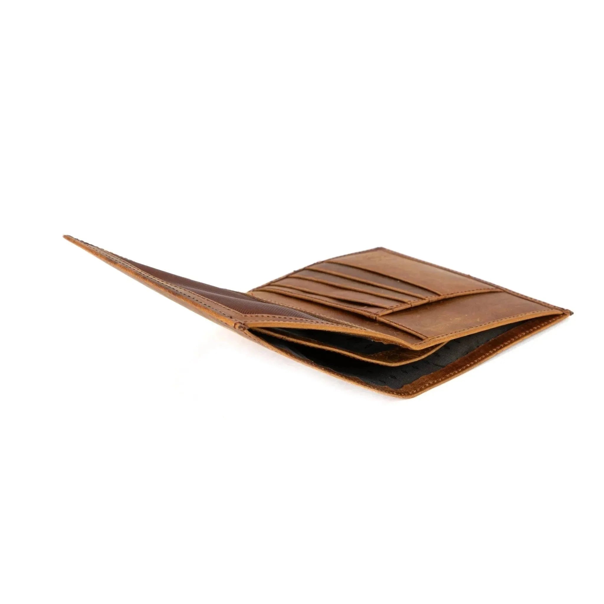 Leather Passport Wallet | Voyager Amber - Image 7