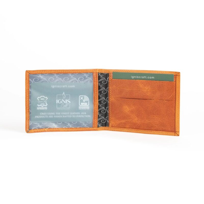 Men's Leather Wallet | Solo Dynamic Amber - Image 8