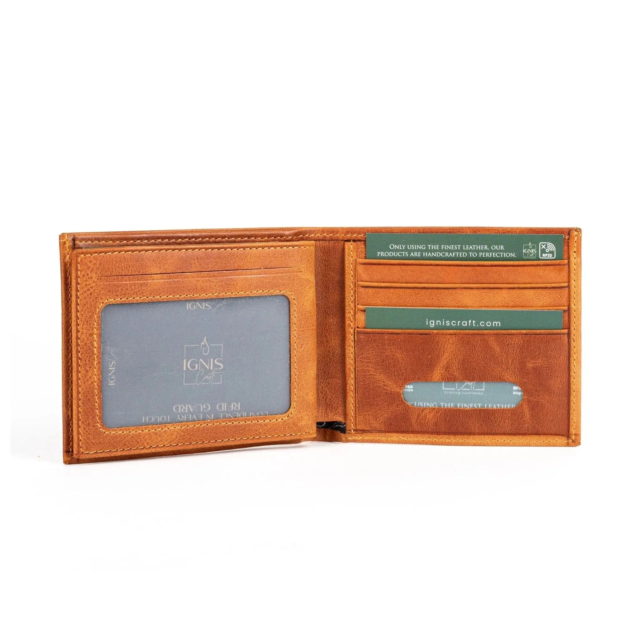 Men's Leather Wallet | Essential Dynamic Amber - Image 12