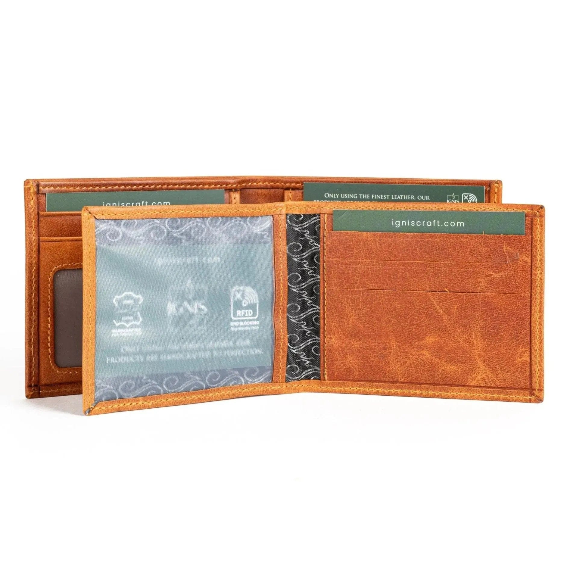 Men's Leather Wallet | Essential Dynamic Amber - Image 2