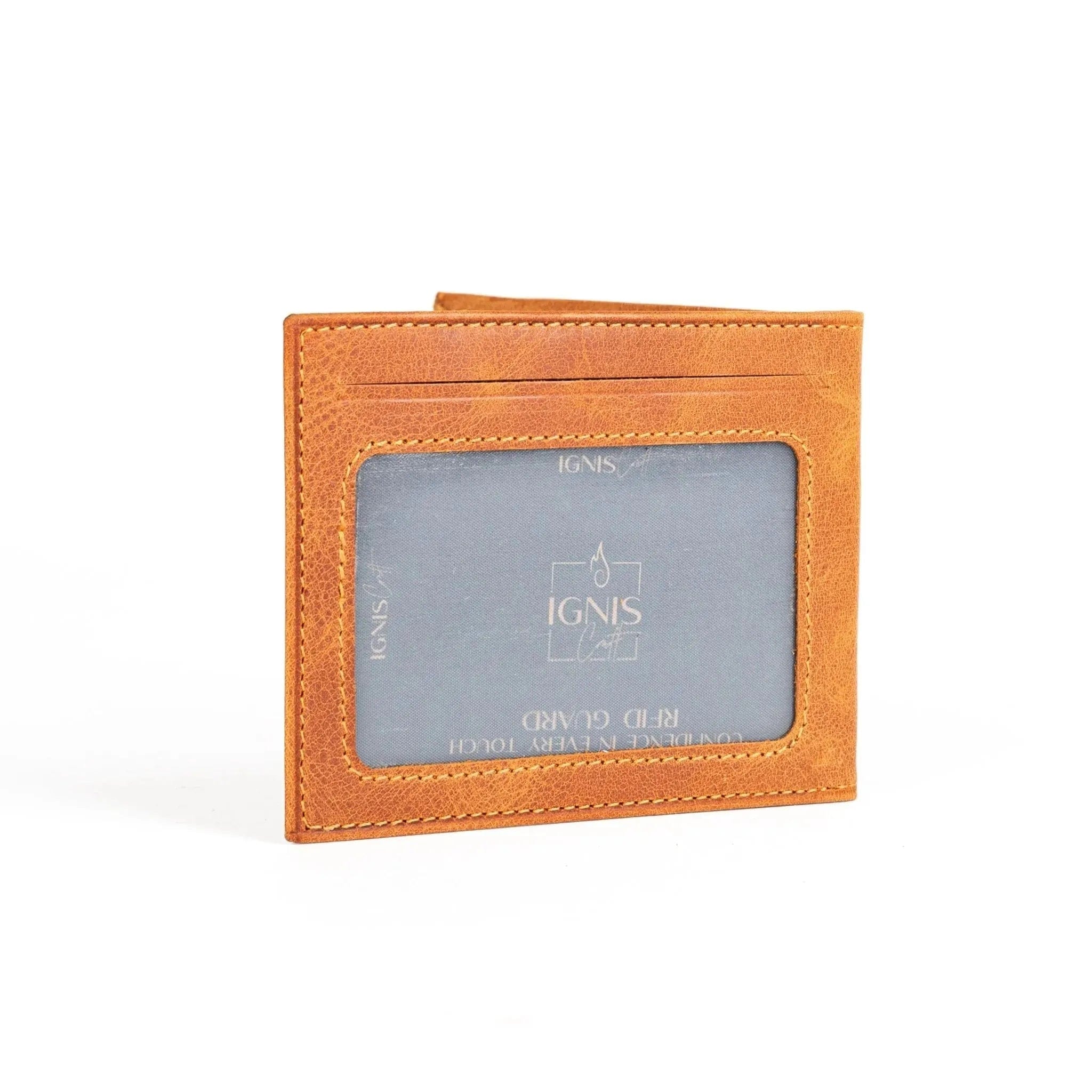 Men's Leather Wallet | Essential Dynamic Amber - Image 14