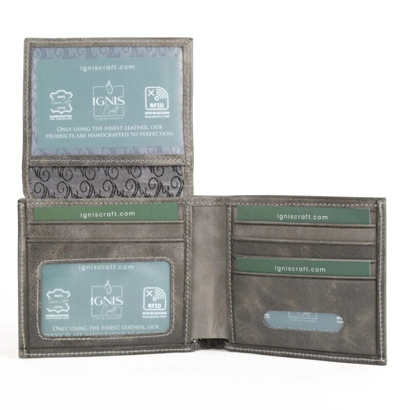 Men's Leather Wallet | Solstice Basalt - Image 2