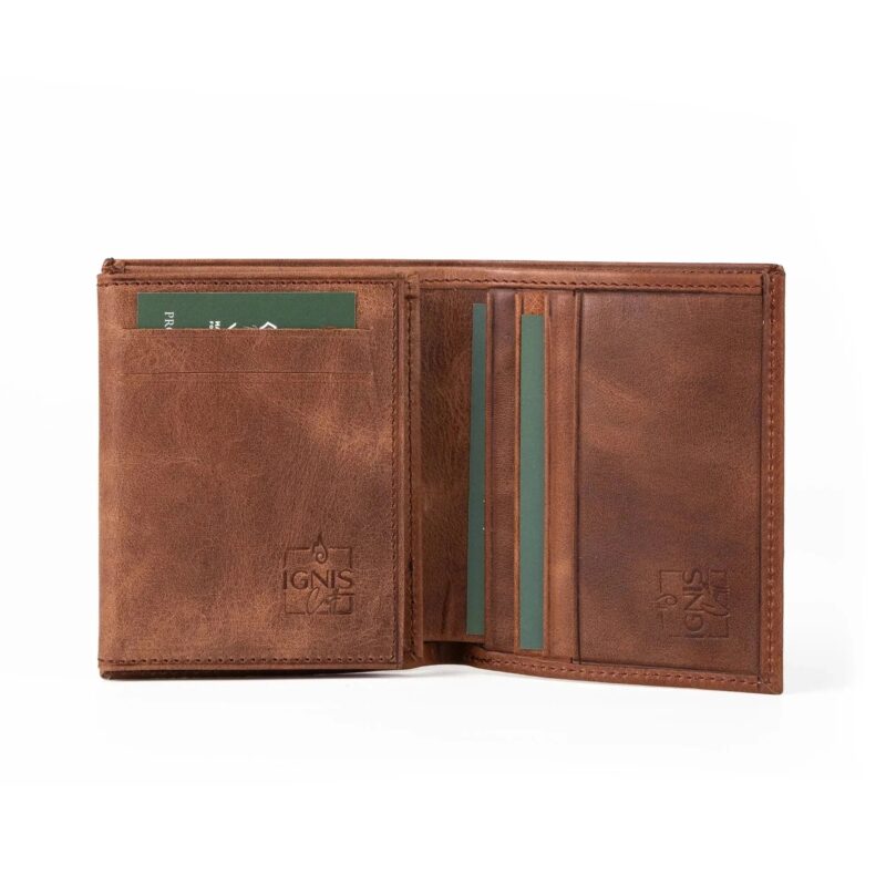 Men’s Leather Card Wallet | Multifold Jasper - Image 6