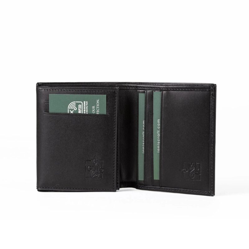 Men’s Leather Card Wallet | Multifold Onyx - Image 9