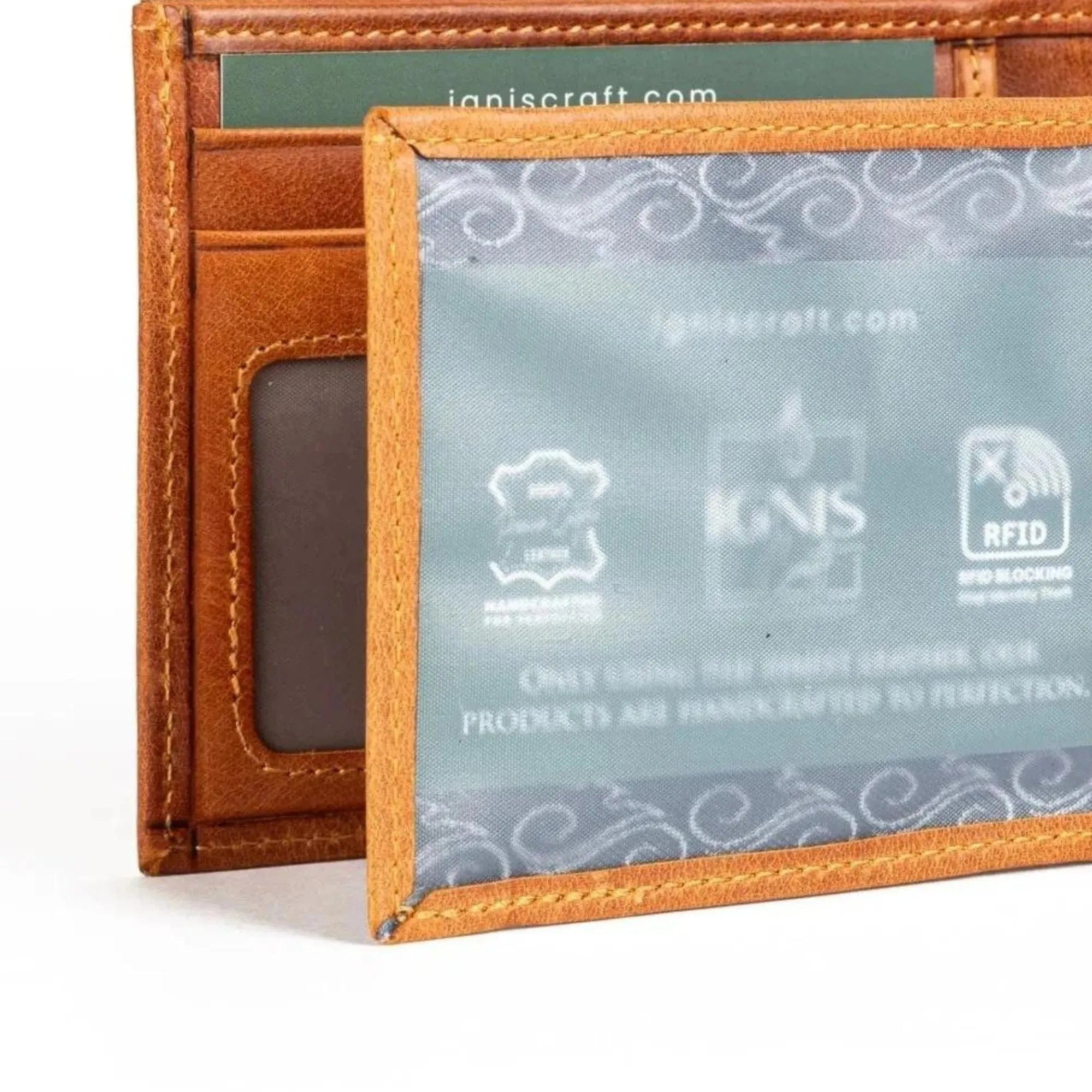 Men's Leather Wallet | Essential Dynamic Amber - Image 9