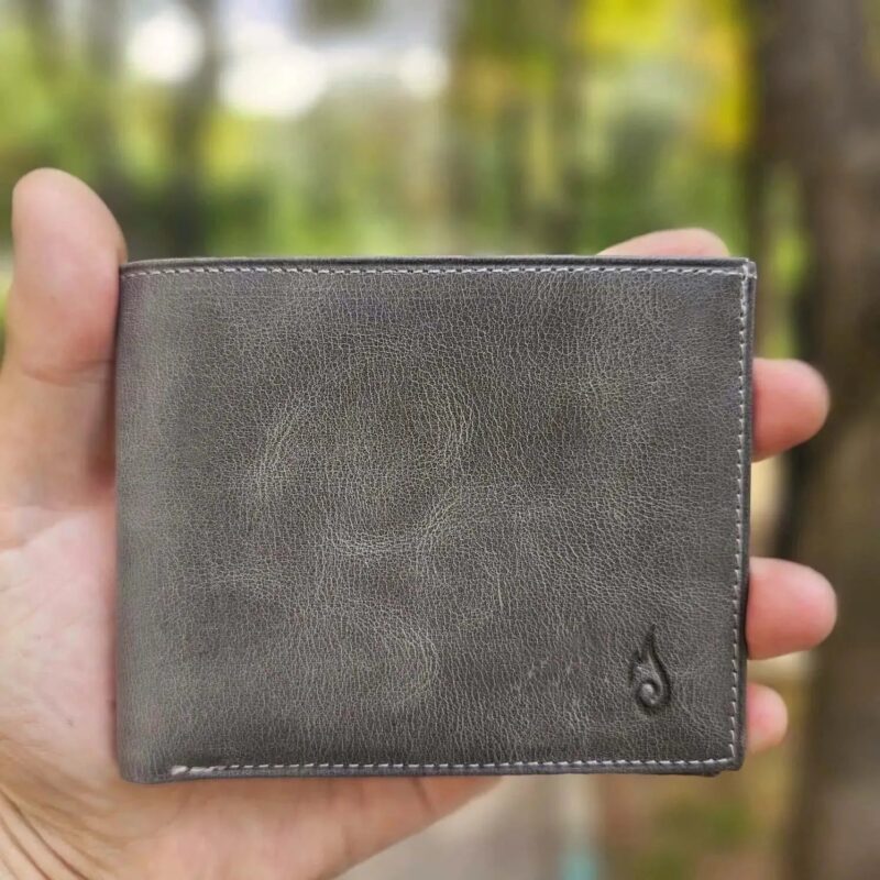 Men’s Leather Wallet | Essential Slim Basalt - Image 3