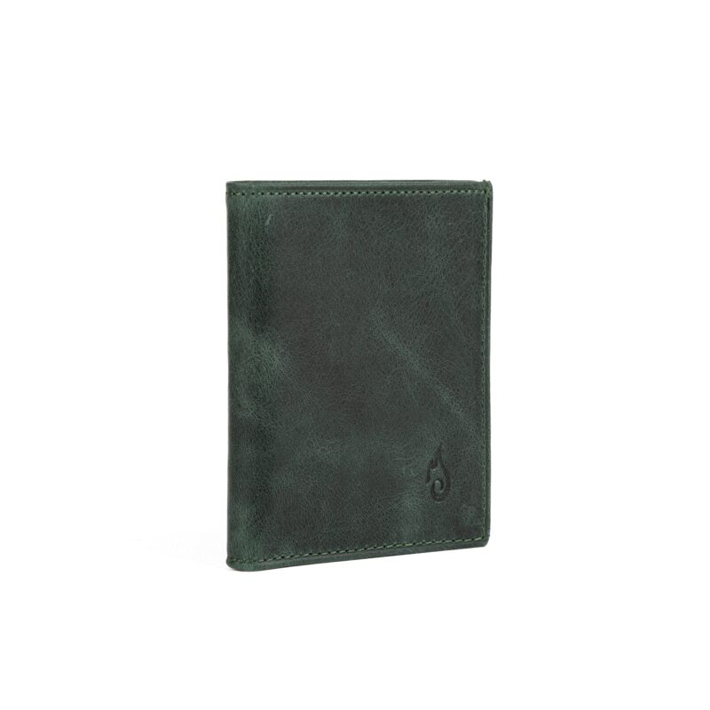 Minimalist Men's Leather Wallet | Apex Jade - Image 3
